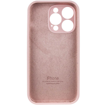 Чохол накладка HC iPhone 15 Pro Рожева (75) Chalk Pink Full