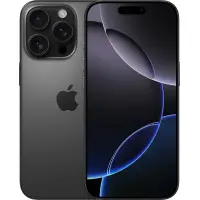 Смартфон Apple iPhone 16 Pro 256Gb Black Titanium, Чорний (Б/В) (Ідеальний стан)