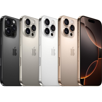 Смартфон Apple iPhone 16 Pro 256Gb Black Titanium, Черный (Б/У) (Идеальное состояние)