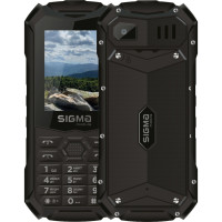 Мобильный телефон Sigma X-treme PV68 Black, черный