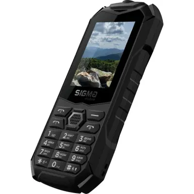 Мобильный телефон Sigma X-treme PV68 Black, черный