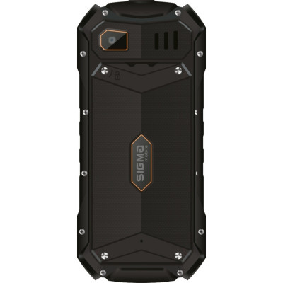 Мобільний телефон Sigma X-treme PV68 Black Orange, Чорний помаранчевий