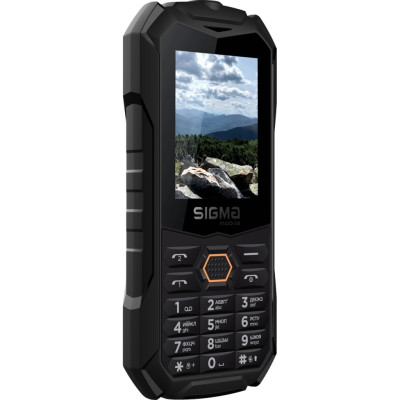 Мобільний телефон Sigma X-treme PV68 Black Orange, Чорний помаранчевий