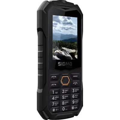 Мобильный телефон Sigma X-treme PV68 Black Orange, Черный Оранжевый