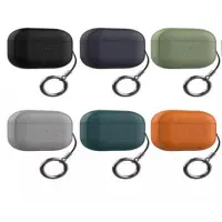 Чохол для навушників AirPods 4 Leather Ring Чорний