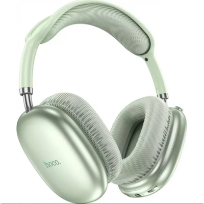 Беспроводные полноразмерные наушники Hoco W55 Green Stereo Bluetooth Headphones, зеленые