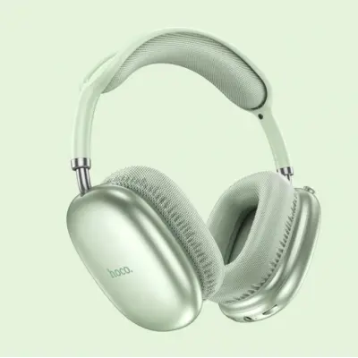 Беспроводные полноразмерные наушники Hoco W55 Green Stereo Bluetooth Headphones, зеленые