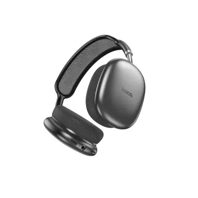 Безпровідні повнорозмірні навушники Hoco W55 Stereo Bluetooth Headphones, темно-сірі
