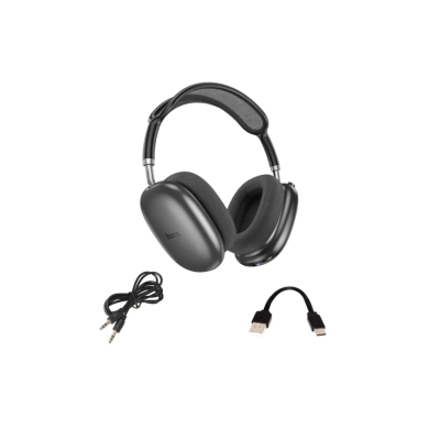 Безпровідні повнорозмірні навушники Hoco W55 Green Stereo Bluetooth Headphones, чорні