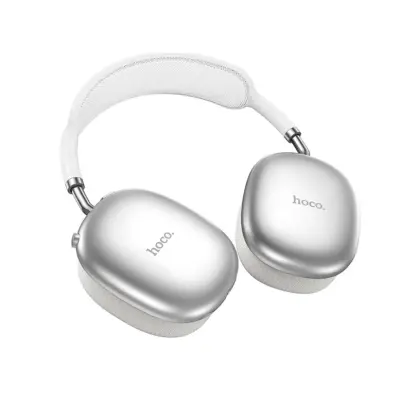 Безпровідні повнорозмірні навушники Hoco W55 Silver Stereo Bluetooth Headphones, сірі