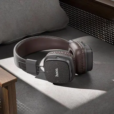 Безпровідні навушники Bluetooth Hoco W56 Black, чорні Безпровідні навушники Bluetooth Hoco W56 Black, чорні