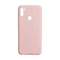 Чехол накладка SMTT Samsung A115/M115 (A11/M11) Розовая