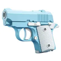 Дитячий ігровий пістолет-антистрес Блакитний/Білий