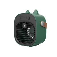 Настольный вентилятор F12 с подставной для телефона и водяным охлаждением 4000 mAh