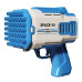 Пистолет с мыльными пузырями Bubble Gun 698-20 с насадками на 32/45 отверстий 50ml (Blue)
