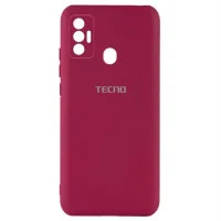 Чохол накладка HC TECNO Spark 7 Марсала