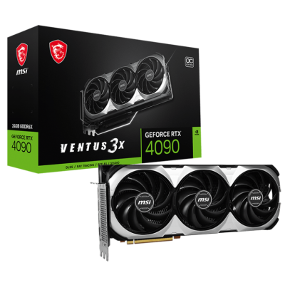 Видеокарта MSI GeForce RTX 4090 VENTUS 3X 24G OC