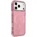 Чохол Накладка Eclipse Sparkle (MagSafe) iPhone 17 Pro Max Рожева