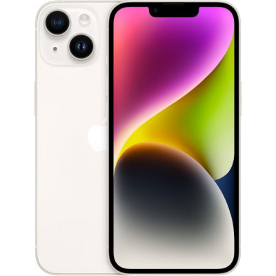 Apple iPhone 14 128GB Starlight, белый