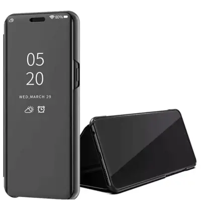 Чехол-книжка Clear View Standing Huawei P40 Lite E Черная