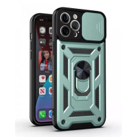 Чохол накладка Serge Ring Camshield IPhone 11 Зелена