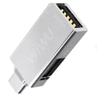 USB хаб WIWU T02 Pro Type-C Grey, Сірий