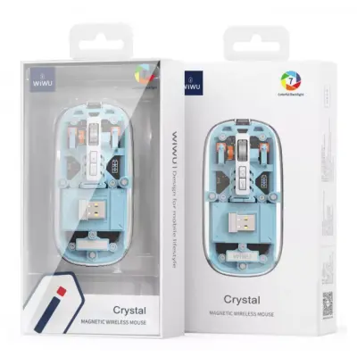 Беспроводная мышь BT WIWU WM105 Blue, Голубая