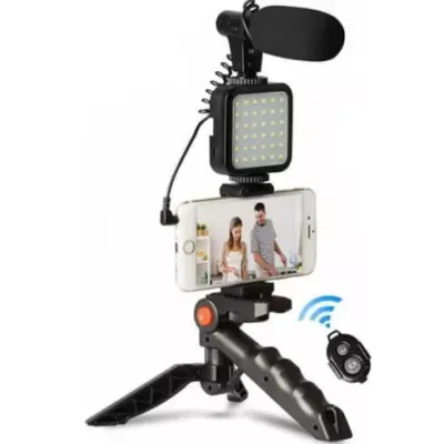 Трипод-штатив AY-49 Black, Чорний