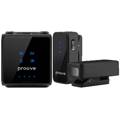 Беспроводной петличный микрофон Proove ToneLine Черный Беспроводной петличный микрофон Proove ToneLine Черный