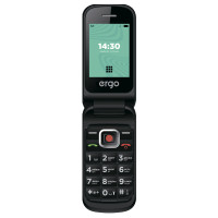 Мобільний телефон Ergo F241 Dual Sim Black, чорний