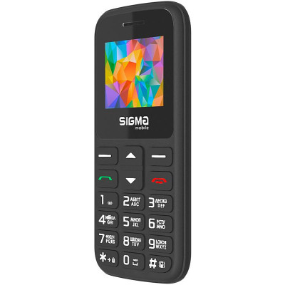 Мобільний телефон Sigma mobile Comfort 50 HIT black, чорний