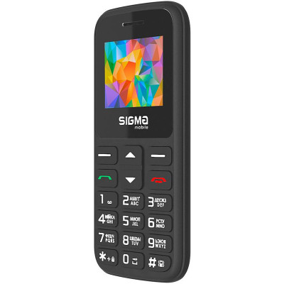 Мобильный телефон Sigma mobile Comfort 50 HIT black, черный