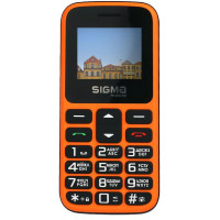 Мобільний телефон Sigma mobile Comfort 50 HIT Orange, Помаранчевий