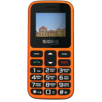 Мобільний телефон Sigma mobile Comfort 50 HIT Orange, Помаранчевий