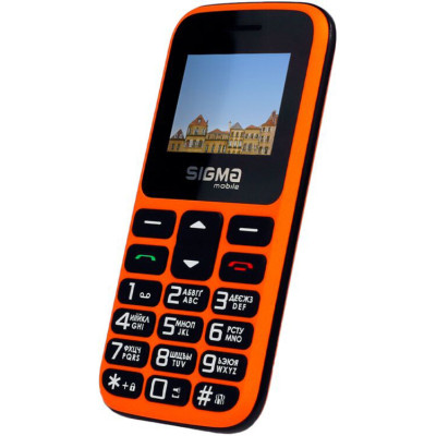 Мобільний телефон Sigma mobile Comfort 50 HIT Orange, Помаранчевий
