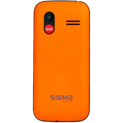 Мобільний телефон Sigma mobile Comfort 50 HIT Orange, Помаранчевий