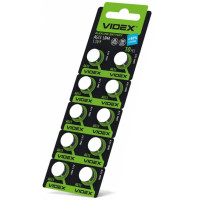 Батарейка Videx AG13 (LR44) лужна Батарейка Videx AG13 (LR44) лужна