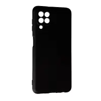 Чехол накладка SMTT Samsung A225 (A22) Черная