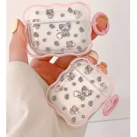 Чохол для навушників AirPods 1/2 Wave with ring