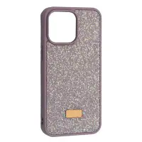 Чохол Накладка Swarovski Diamond iPhone 15 Pro Max Бузок
