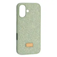 Чохол Накладка Swarovski Diamond iPhone 16 М'ятна