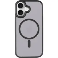 Чехол накладка Metal Buttons with MagSafe iPhone 17 Черная