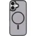 Чехол накладка Metal Buttons with MagSafe iPhone 17 Черная