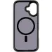 Чехол накладка Metal Buttons with MagSafe iPhone 17 Черная