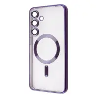 Чехол накладка WAVE Metal Samsung S24 FE (S721) Темно фіолетова Deep Purple