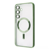 Чехол накладка WAVE Metal Samsung S24 FE (S721) Темно-зеленая