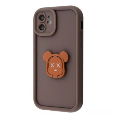 Чохол накладка Pretty  iPhone 11 Ведмідь/Чорна