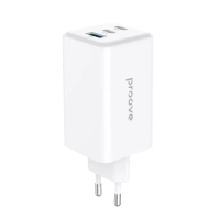 Мережевий зарядний пристрій Proove Pocket GAN 100W (2Type-C+USB) White, Білий Мережевий зарядний пристрій Proove Pocket GAN 100W (2Type-C+USB) White, Білий
