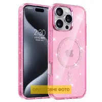 Чехол Накладка Eclipse Sparkle (MagSafe) iPhone 17 Розовая Чехол Накладка Eclipse Sparkle (MagSafe) iPhone 17 Розовая