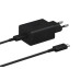 Мережевий зарядний пристрій Samsung 45W Compact Power Adapter with Type-C to Type-C Cable Black, Чорний